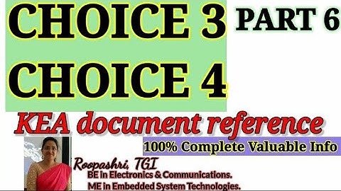 DCET 2022/ KCET: PART 6: ROUND 1 : CHOICE 3 & CHOICE 4 IMPACT based on KEA document reference