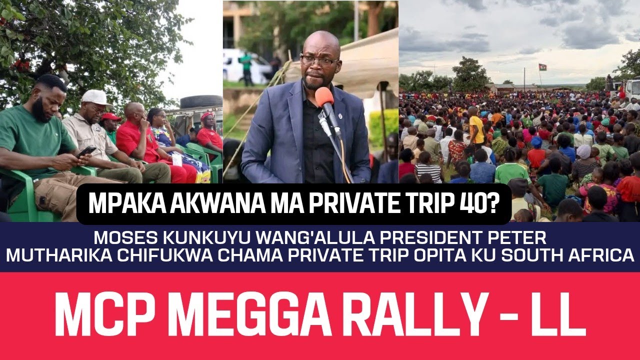 MOSES KUNKUYU WANG'ALULA PETER MUTHARIKA PAMA PRIVATE TRIP OPITA KU SOUTH AFRICA, SAKUOPA KU MAULA