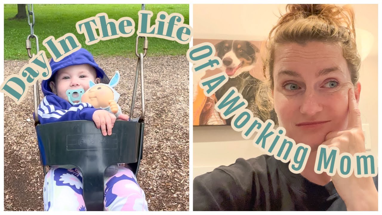 Day in the life of a mom ditl working mom work day sick toddler