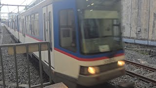 Mrt3 4car Tatra Set 3065  3040  3004  3068 Arrives At Ayala 13 Jun 2025