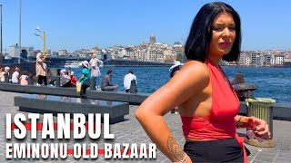 Istanbul 2022 Eminonu-Sirkeci 22 May Walking Tour|4k UHD 60fps