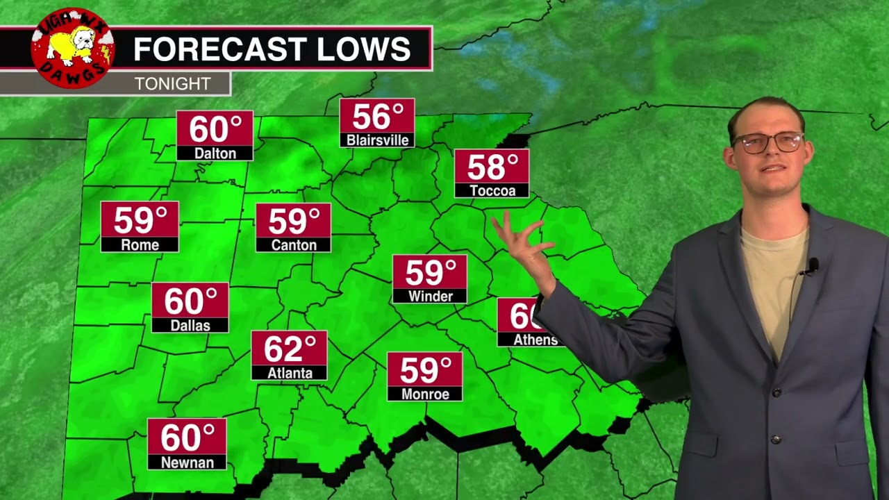 April 1st North Georgia Weather Forecast
