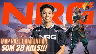 MVP Razing Pubs!!! NRG s0m Raze💥 VOD! ft. Subroza Phoenix🔥 and Racoone Killjoy👩‍💻