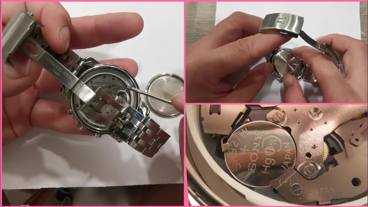 DIY天梭手錶更換電池/TISSOT Watch replacement the battery👍 YouTube