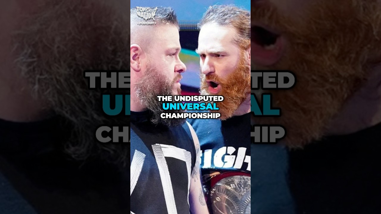 Kevin Owens vs Sami Zayn at WrestleMania for the TITLE?!