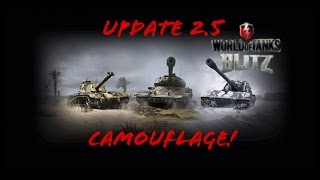 World of Tanks Blitz - Update 2.5 - Camouflage!