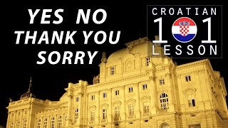 018 📚 Everyday phrases 🇭🇷 Croatian Language 101 - Learn Croatian