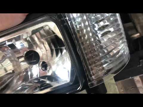 Доработка фар камаз 4308