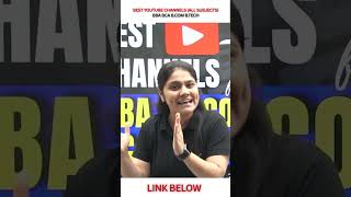 Best YouTube channels for college students#bba#bca#bcom#btech#short#dreammaths
