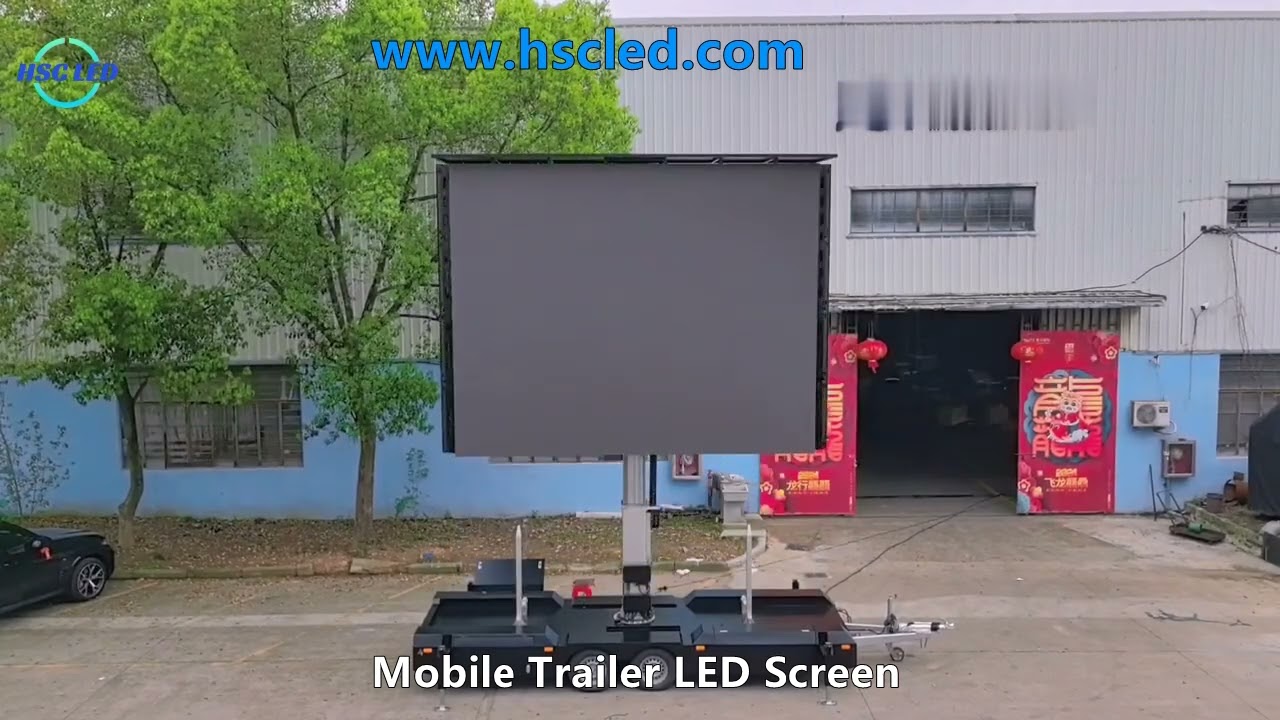 移動式トラック LED ディスプレイ - HSCLED