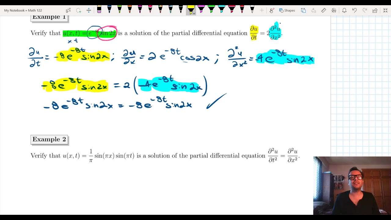 Math 122 Differential Equations Part 2 YouTube