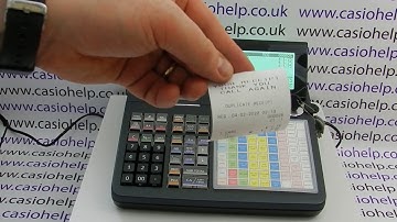 Casio SE-C450 Instructions: How To Issue A Copy Receipt