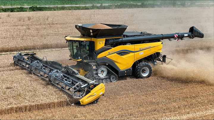 | BIG TREBBIATURA | New Holland CR11 | MacDon FD 245 Da 13.7 Metri |