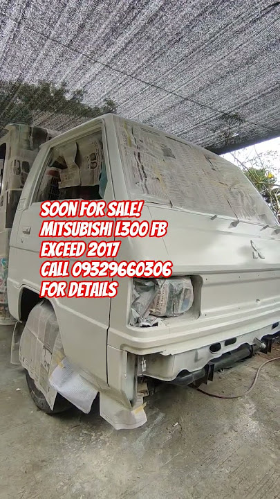 Soon for sale! Mitsubishi L300 FB Exceed 2017 call 09329660306 for details #theamazingagent