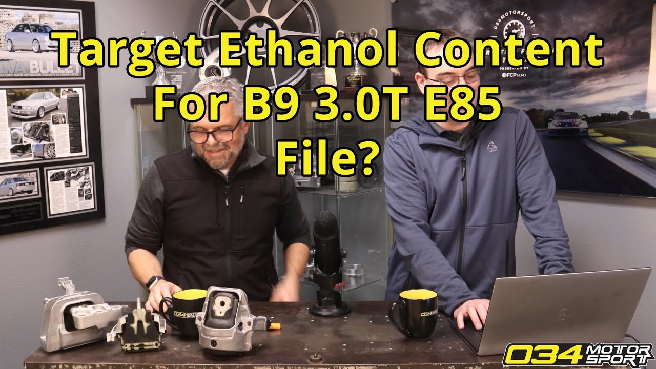 Target Ethanol Content for 034Motorsport B9 3.0T E85 Tune ...