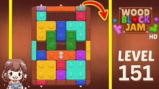 Wood Block Jam Level 151 Solution Walkthrough