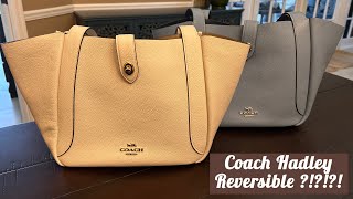 Coach Hadley… is it reversible? #coach #handbags #purse
