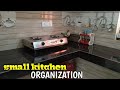 non modular kitchen organization | small kitchen organization ideas | kitchen organization ideas