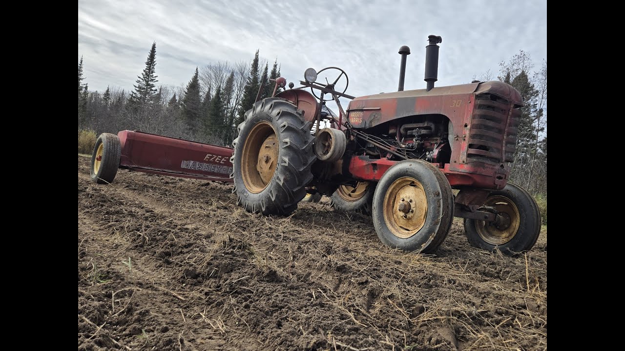 Planting Fall Rye With Antique Equipment - YouTube