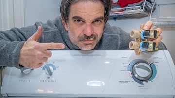 Water Inlet Valve Replacement on Whirlpool Top Load Washer