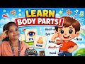 @monusir is live how to teach parts of body name