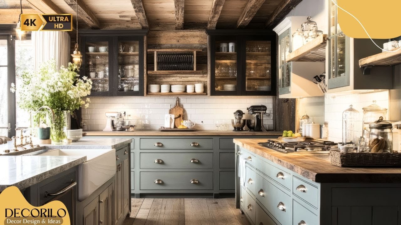 Rustic Elegance in the Kitchen: Vintage Farmhouse Ideas for Modern Living