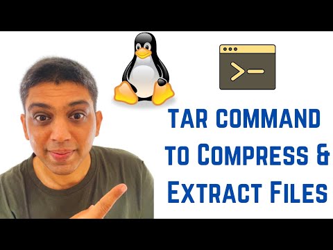 Linux Command Line Tutorial For Beginners - tar command to Compress and Extract Files