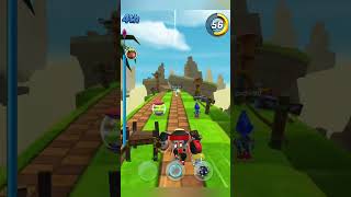 Sonic Forces speed battle with "Omega" #sonicthehedgehog #sonic #sega #segagames #shorts #gamig 