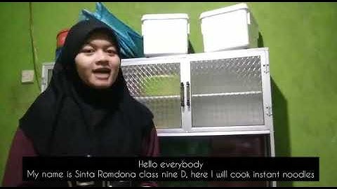 Ujian Praktek Bahasa Inggris 9D; Procedure Text 👍