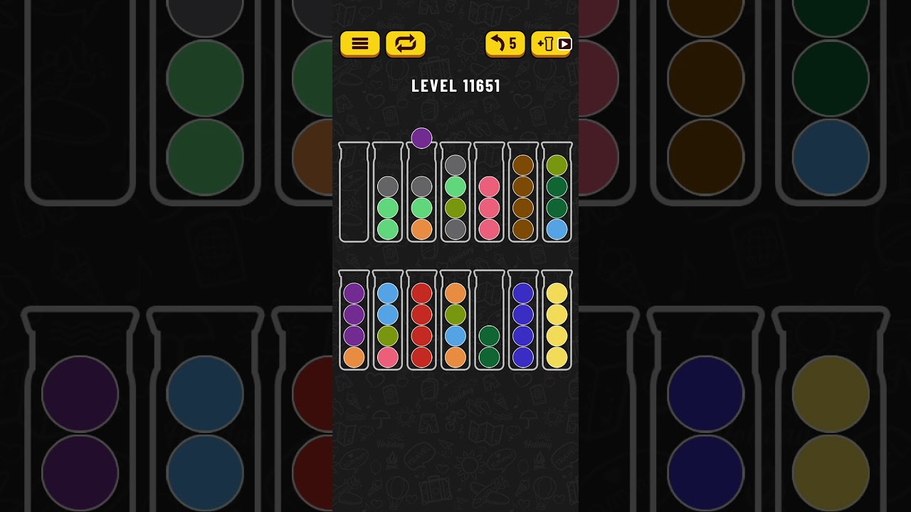Ball Sort Puzzle Level 11651