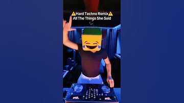 Thumbnail of ⚠️Hard Techno Remix⚠️ - All The Things She Said🔊#
