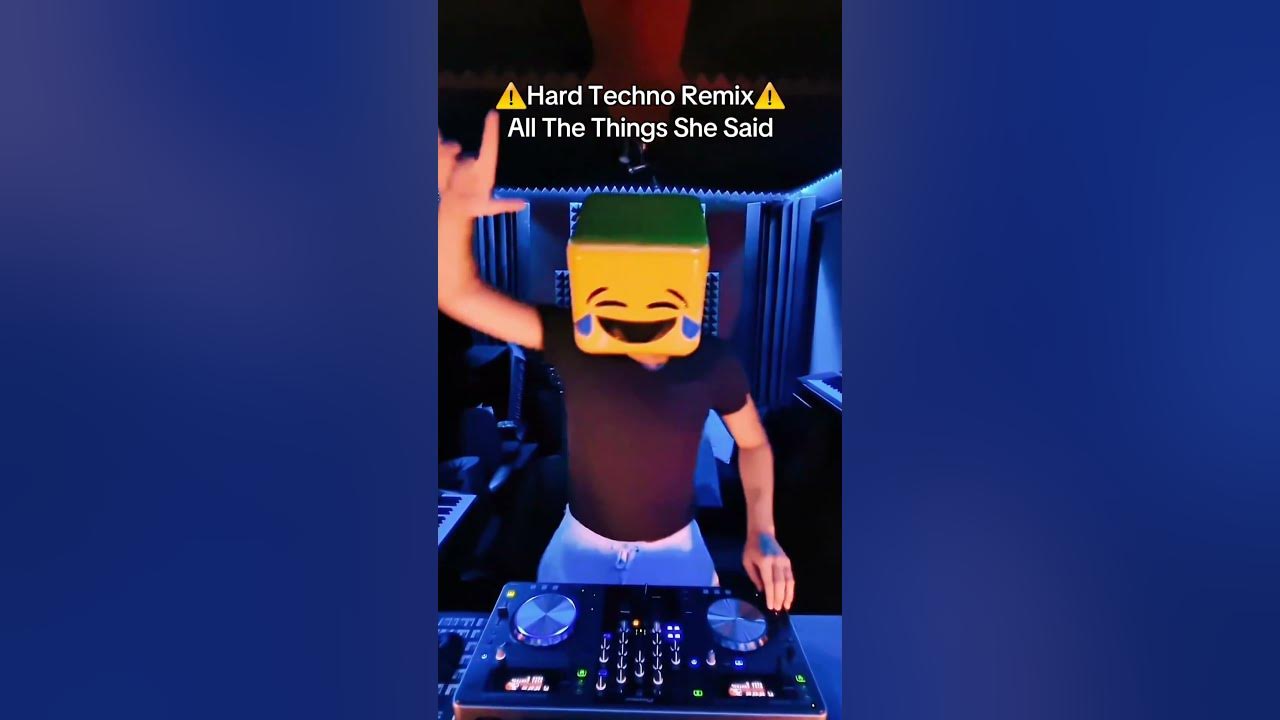 ⚠️Hard Techno Remix⚠️ - All The Things She Said🔊#