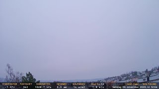 Timelapse Cam 1 - 29. november 2020