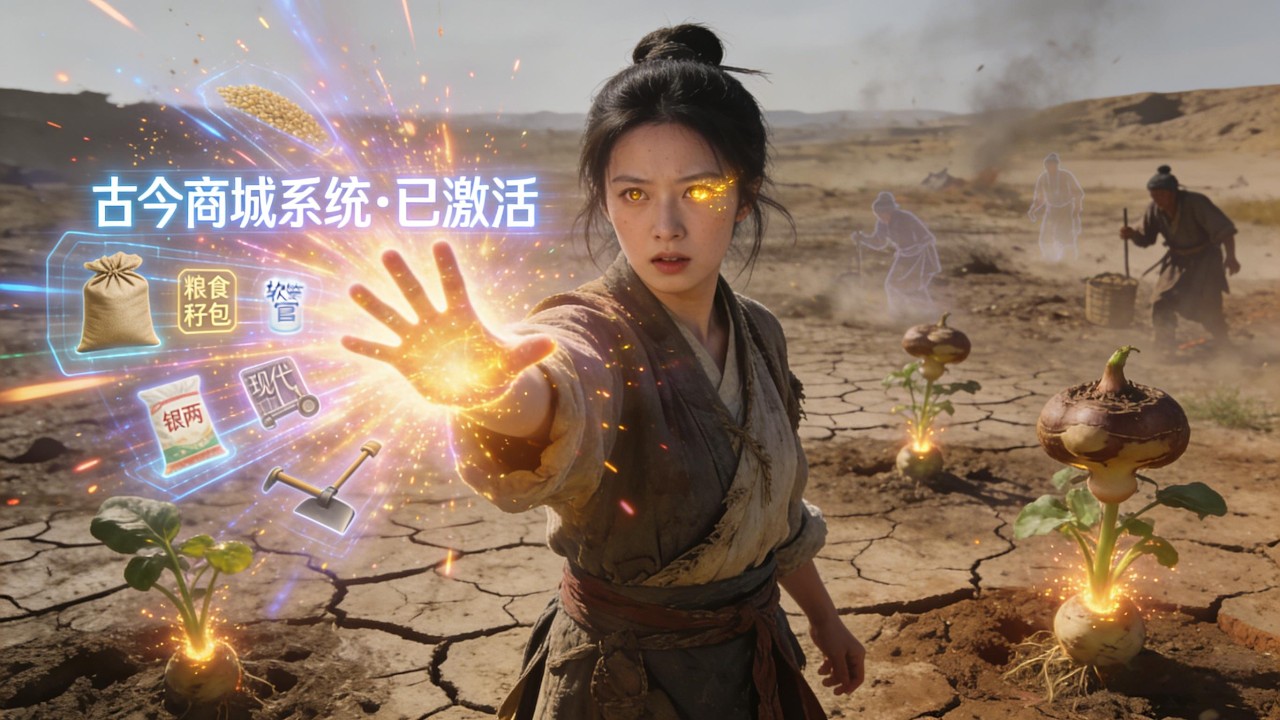 💥穿越災年餓死！她靠著系統 + 蒟蒻豆腐，帶全村暴富封神！#movie #精彩影视 #drama #短剧 #chinesedrama #影视聚焦 #逆袭 #anime #正能量剧情 #搞笑