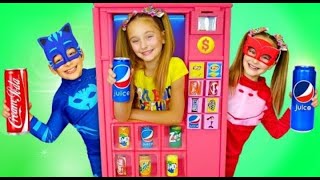 Sofia turned into a Giant Toy Vending  Machine