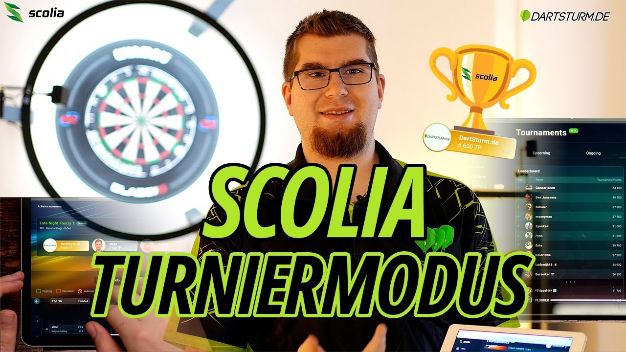 SCOLIA - Turniermodus vorgestellt + Update 🏆scoliadarts5659 #darts