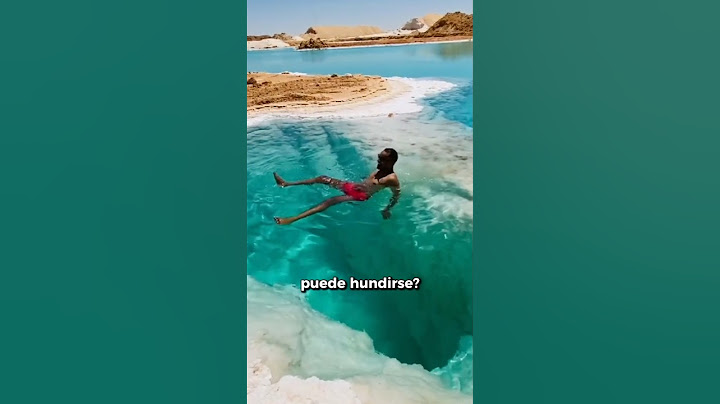 ¿Por Qué No Te Puedes Hundir En El Mar Muerto?