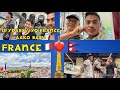 France ma nepali lai k kasto x nepali aanti sng kura kani   shopping gardy paris ma