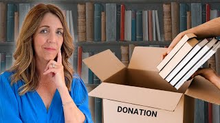 How I Declutter My Books 📚 (+ Where To Donate Books)