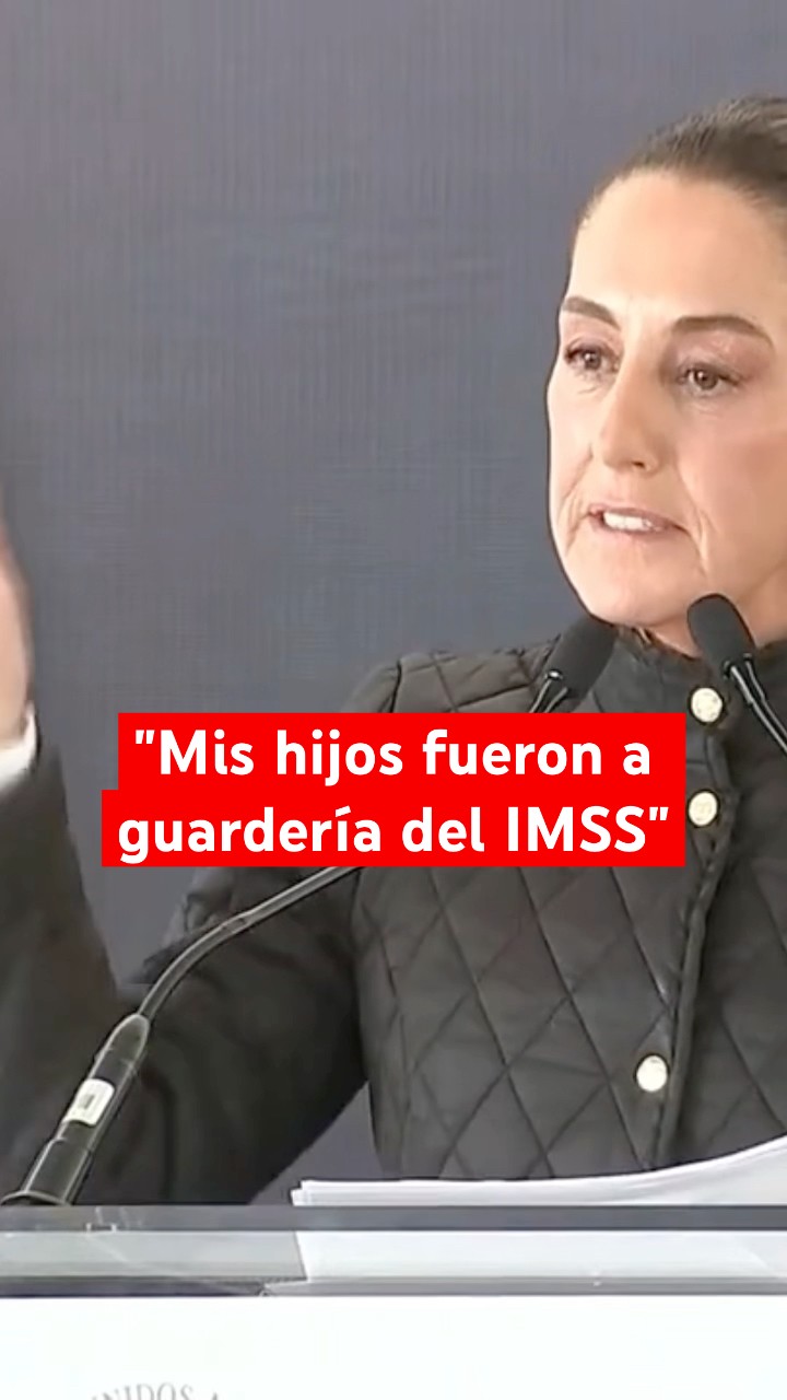 Sheinbaum impulsa centros de cuidado infantil para apoyar a madres trabajadoras #shorts