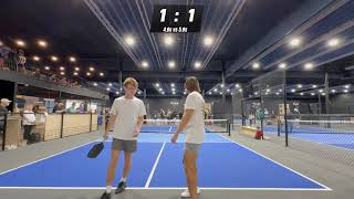 THE DIFFERENCE BETWEEN 5.0 and 4.0 | GOLD MEDAL MATCH | Dink the Halls | The Picklr Biloxi