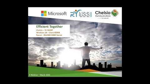 MoSMB - RDMA-powered SMB protocol server for demanding 4K/8K Media and Entertainment Workflows