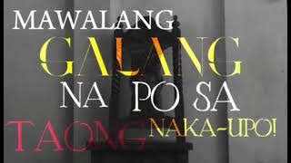 UPUAN by Glock-9 (Music video-Grade 10 peta)