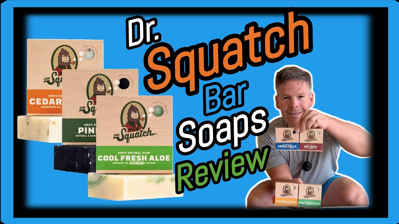 Dr. Squatch Natural Bar Soap 6-Pack, 5 oz