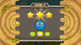 Bounce . Bounce blue ball . Adventures . Passing levels 1-5 . screenshot 2