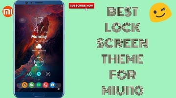 BEST LOCK SCREEN+ICONS|THEME FOR MIUI10 THEME OF THE WEEK