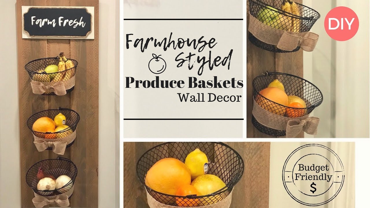 DIY PRODUCE WOODEN HOLDER for $10, DIY fruit/vegetable storage rack, PRODUCE STAND