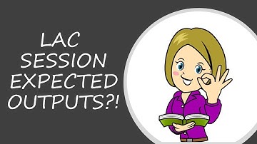 EXPECTED OUTPUTS?! (LAC SESSION) l YourTeacherJenny
