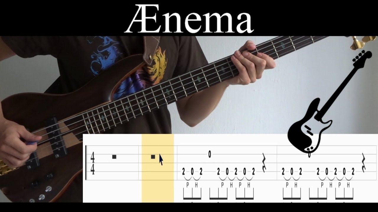 Ænema (Tool) (BASS ONLY) Bass Cover (With Tabs) YouTube