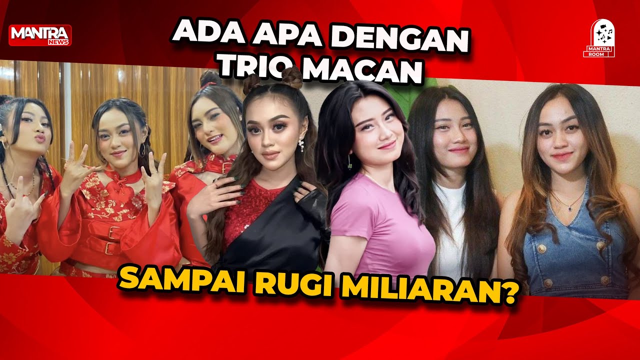 TRIO MACAN RUGI MILIARAN KARENA ISU NANDA SEDANG HAMIL